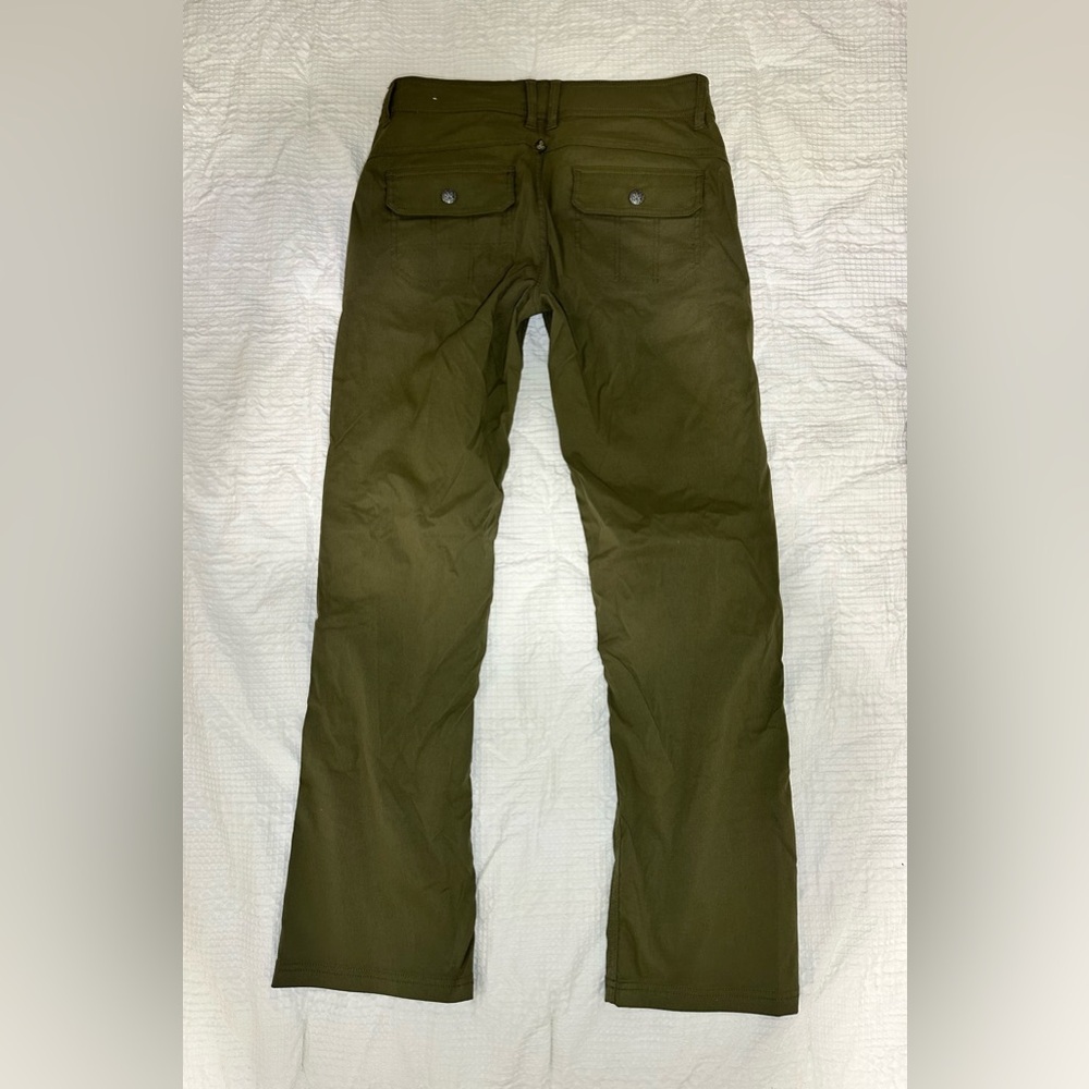 prAna Halle Pant Women’s Green Hiking Outdoor Pants Size 8 Regular - Picture 2 of 4